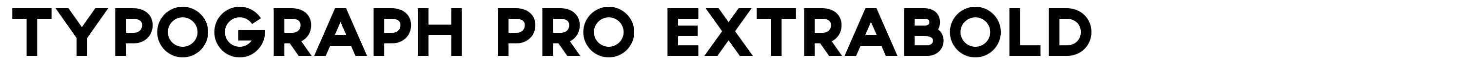 Typograph Pro ExtraBold